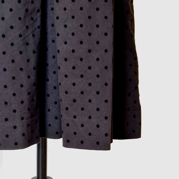 GAP BLACK POLKA DOT DRESS WITH POCKETS!  SIZE 12 NWT - Picture 6 of 7